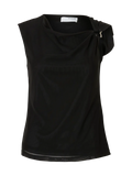 Olga Sl Slim Top - Svart
