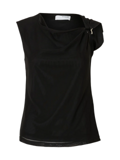 Olga Sl Slim Top - Black