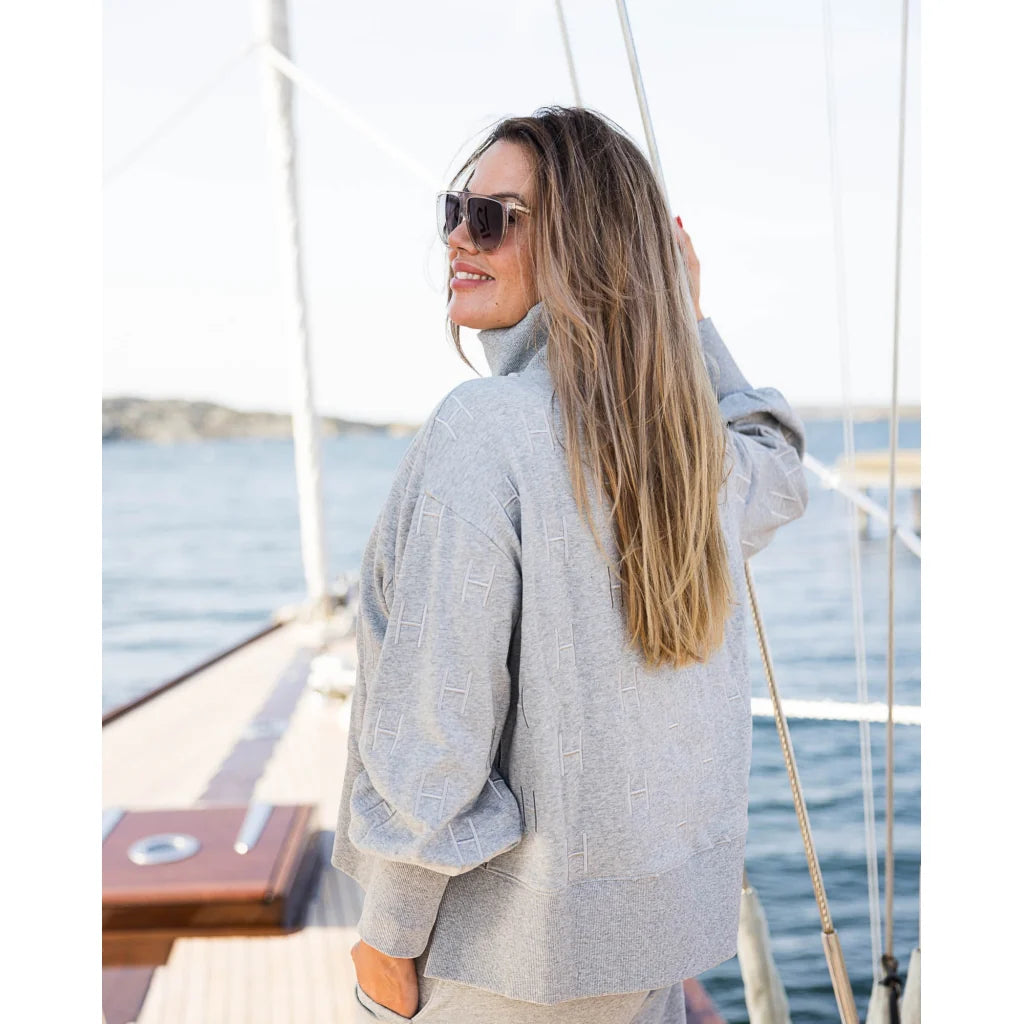 Nellie Sweat Shirt - Grey Melange