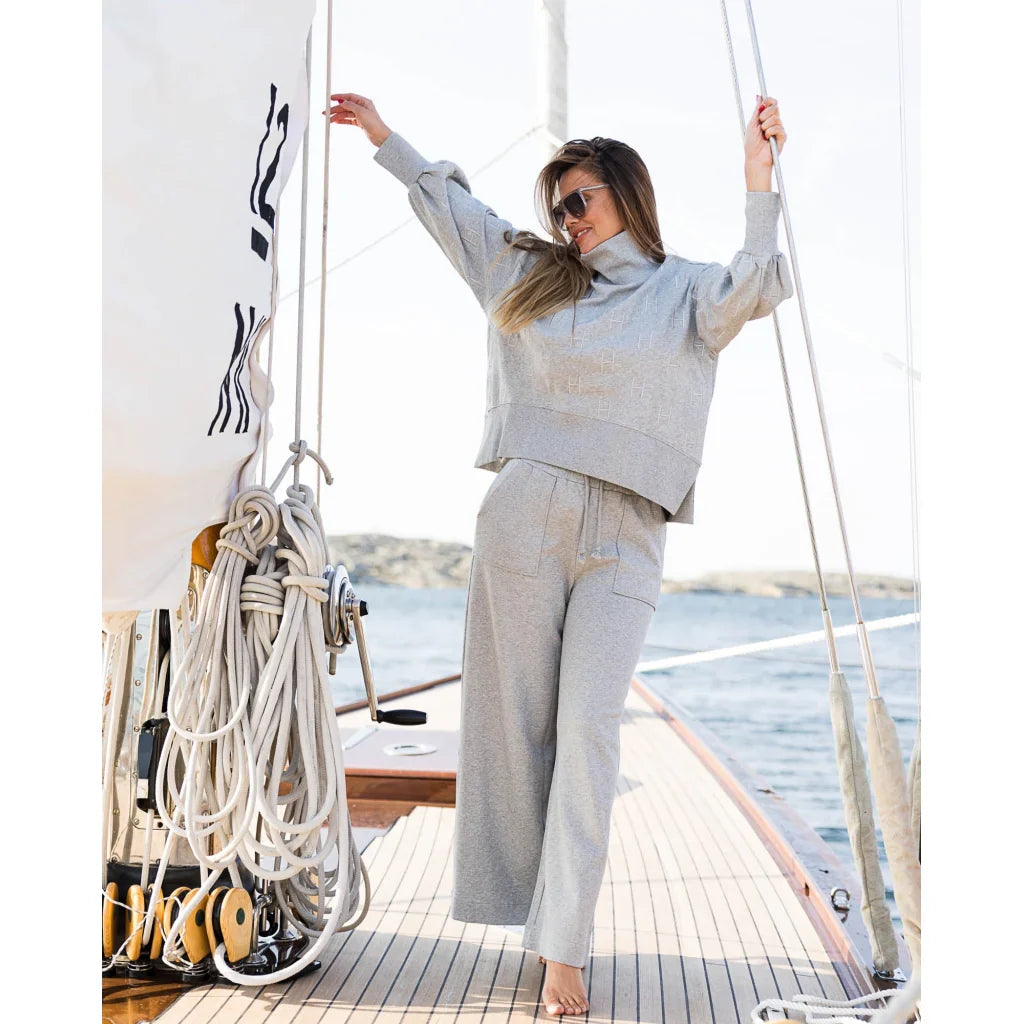 Nellie Sweat Shirt - Grey Melange