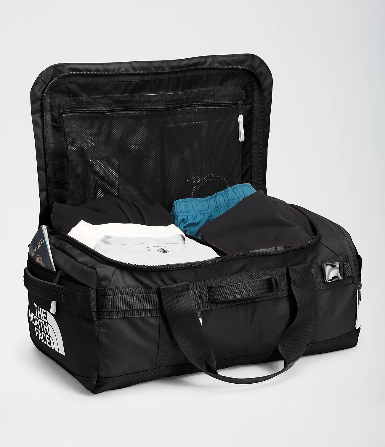 Base Camp Voyager Duffel 42L - Black/White