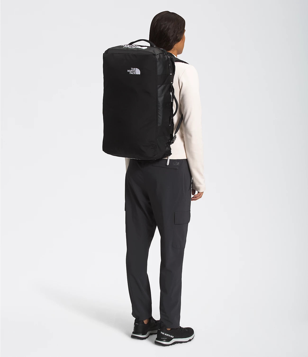 Base Camp Voyager Duffel 42L - Black/White
