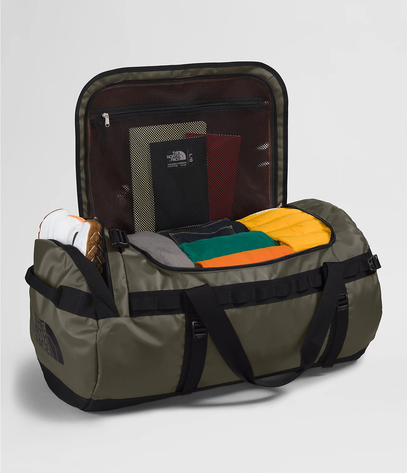 Base Camp Duffel L - New Taupe Green/Black