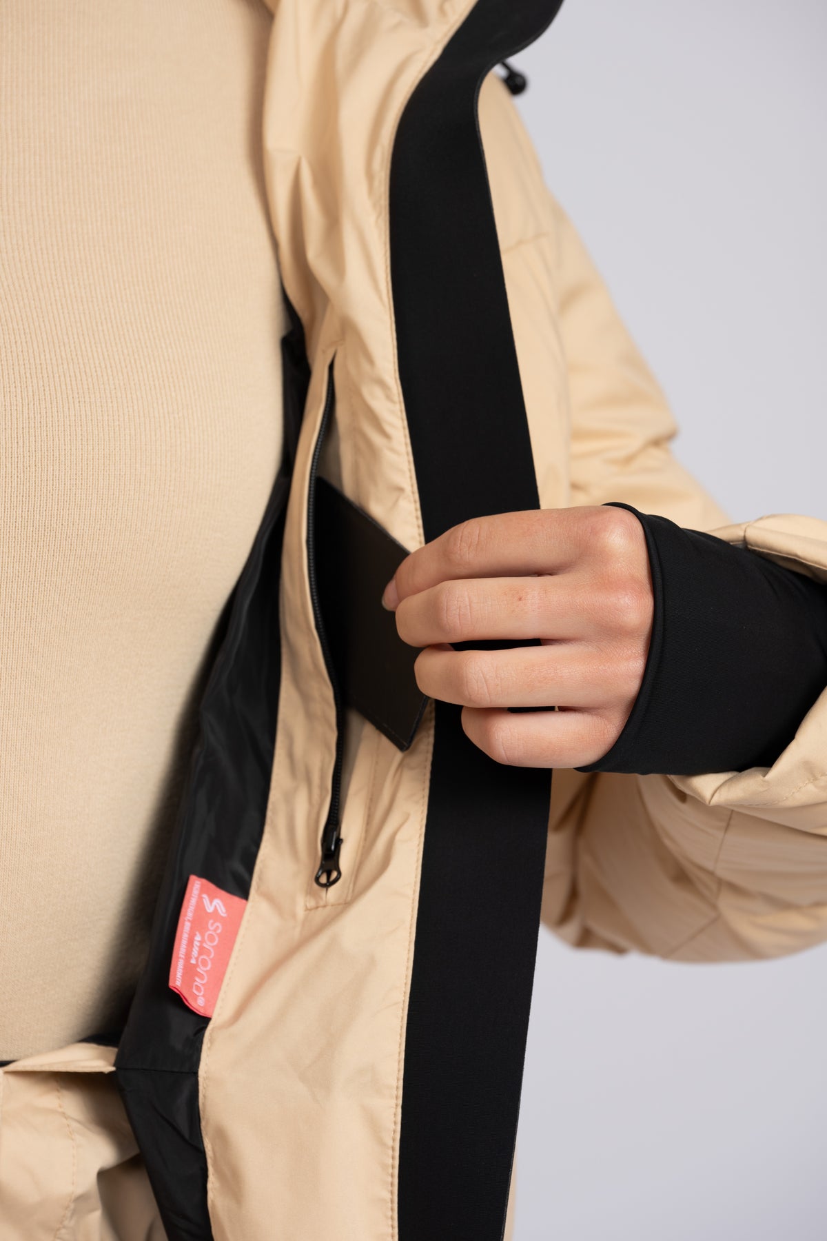 Girona Ski Jacket - Pebble