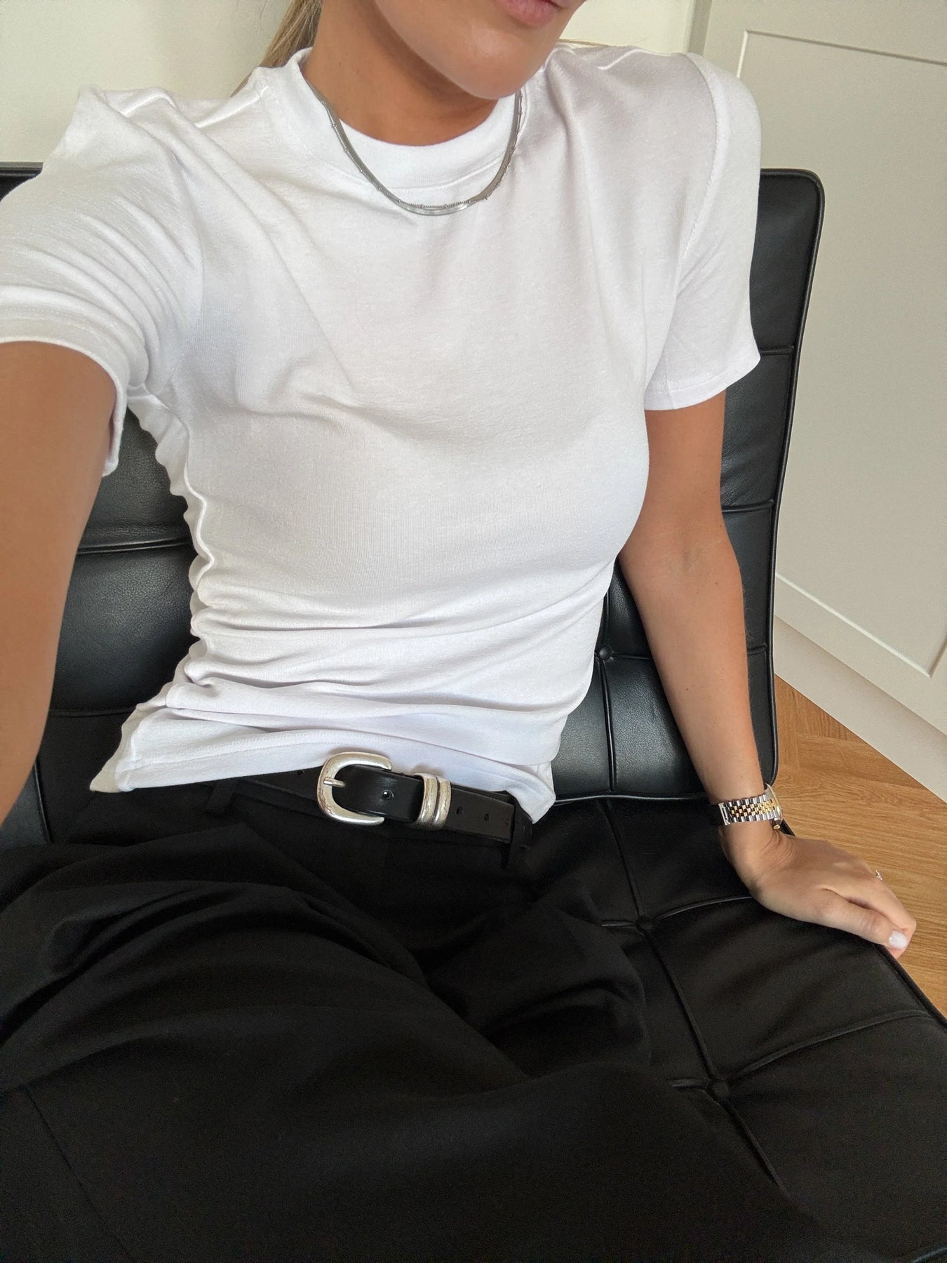 Lidie Ss Top - Vit