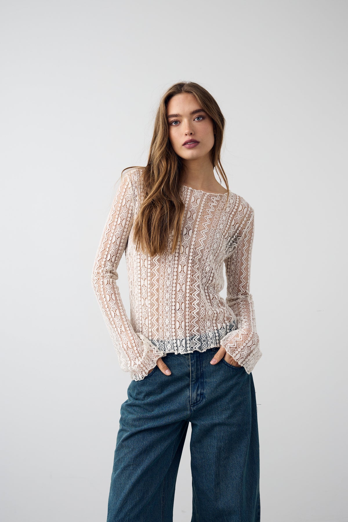 Kasia Top - Vintage Beige