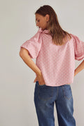 Noella Kesha Blouse - Carmine Blush Print