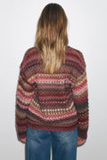 Gio Knit Sweater - Rust Mix