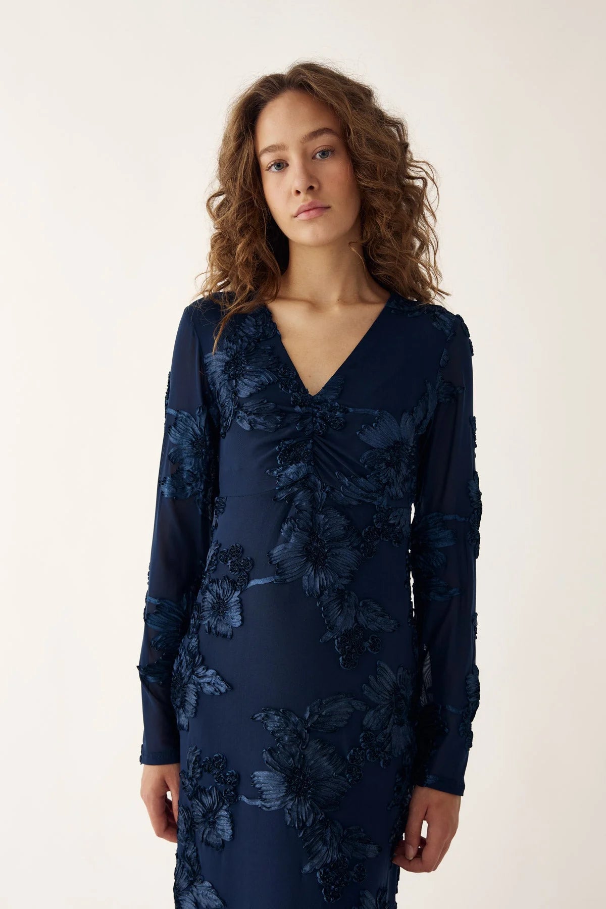 Kameyella C Klänning - Navy