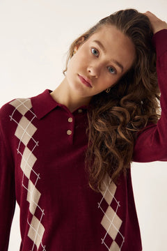 N-Maxine Knit - Dasha Winetasting Check