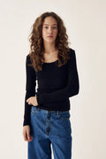 Leyton Top - Svart