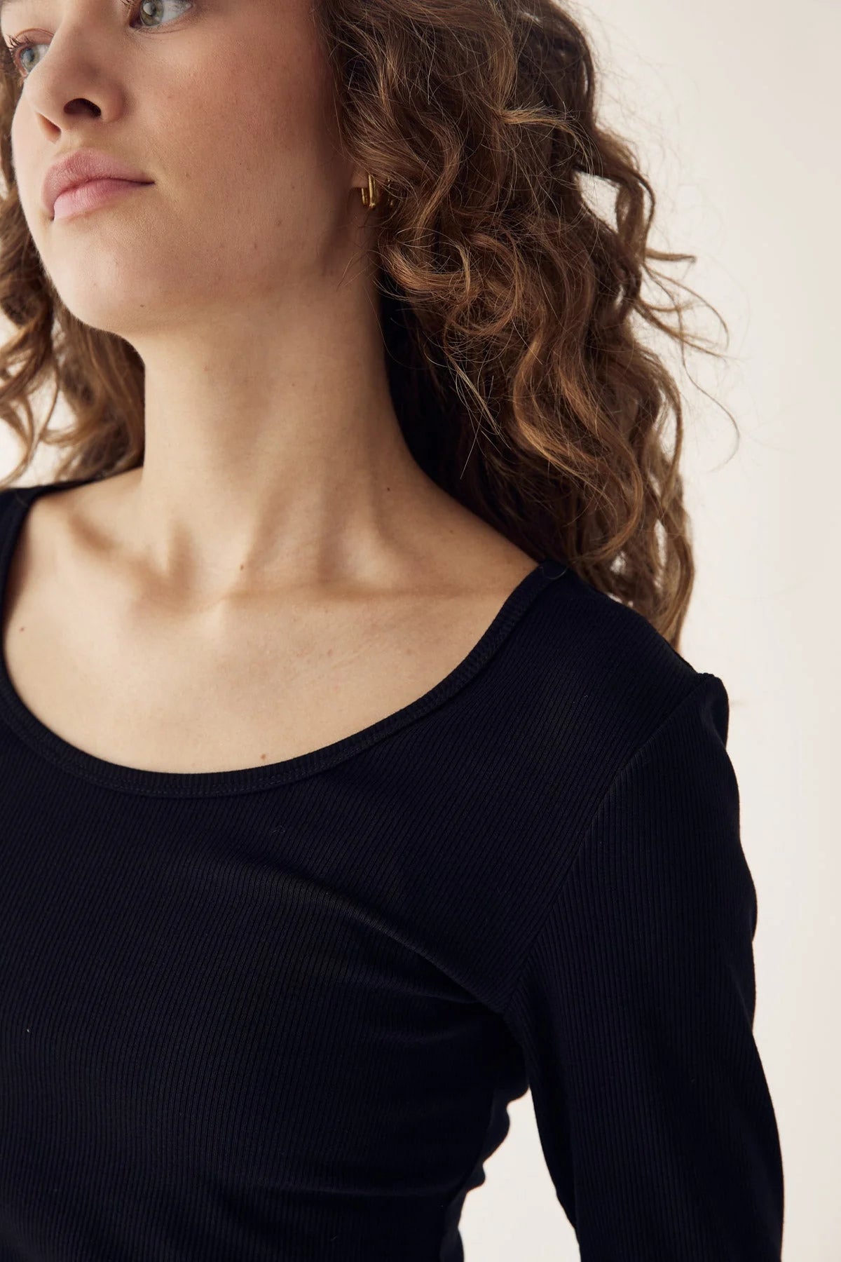 Leyton Top - Svart