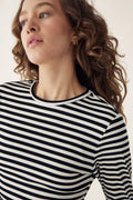 Luana Topp - Ivory Black Stripe