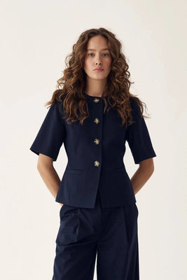 Kasundra Blazer - Navy