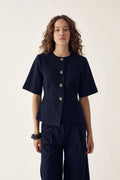 Kasundra Blazer - Navy