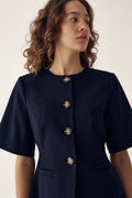 Kasundra Blazer - Navy