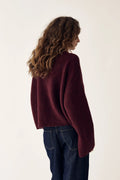 Amour Club Knit - Wine Beige