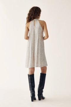 Luvena Dress - Silver