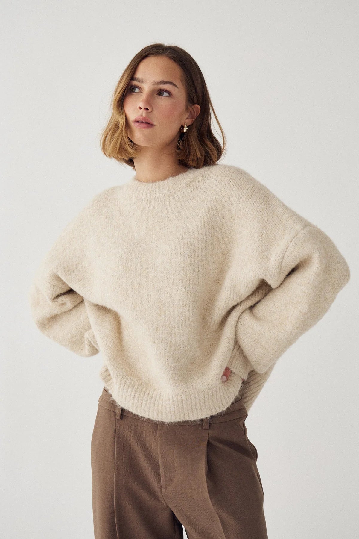 N-Mavi Knit - Beige