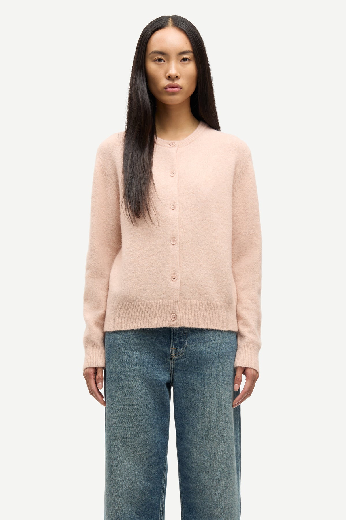 Nor Short Cardigan 7355 - Cameo Rose