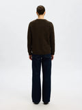 Lulu Ls Knit O-Neck - Delicioso Melange