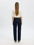 Thea 2/4 Knit Merino Collar Neck - Snow White