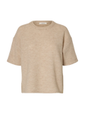 Lulu 2/4 Knit O-Neck - Birch