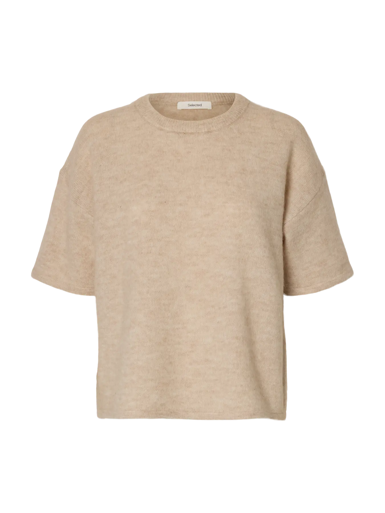 Lulu 2/4 Knit O-Neck - Birch