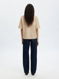 Lulu 2/4 Knit O-Neck - Birch