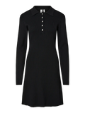 Yasnama Ls Knit Dress - Svart