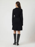 Yasnama Ls Knit Dress - Svart