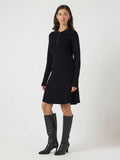 Yasnama Ls Knit Dress - Svart
