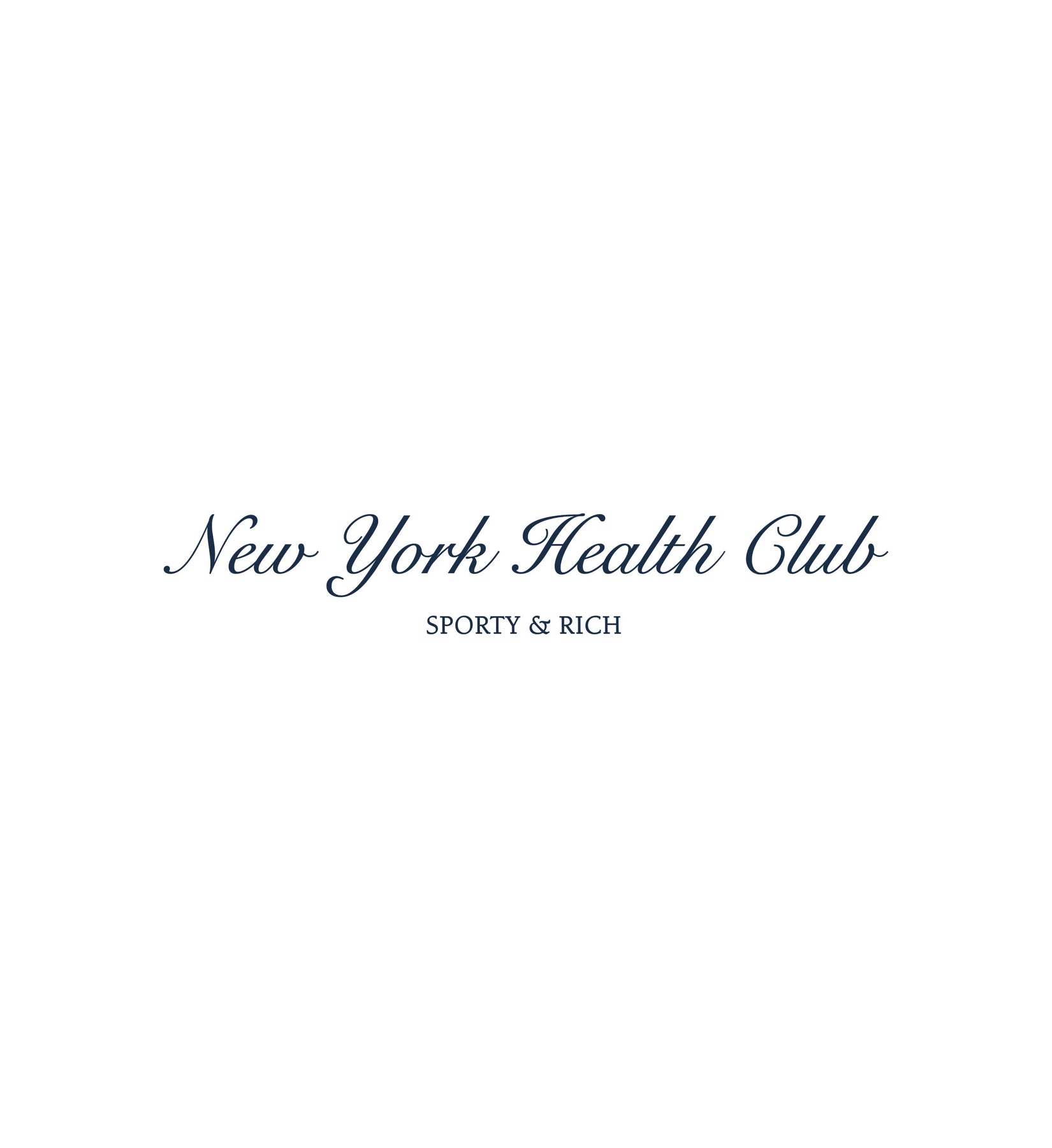 Ny Health Club T-Shirt - Vit