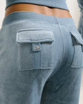 Caisa Low Rise Byxa - Bluestone