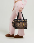 Daydreamer Large Double Handle Bag - Chocolate