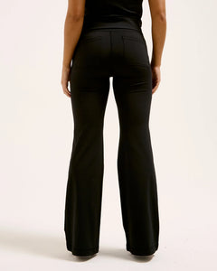 Farah Low Rise Leggings - Black