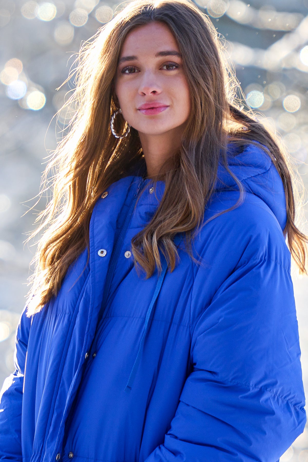 Nanna Puffer Jacket - Cobalt Blue
