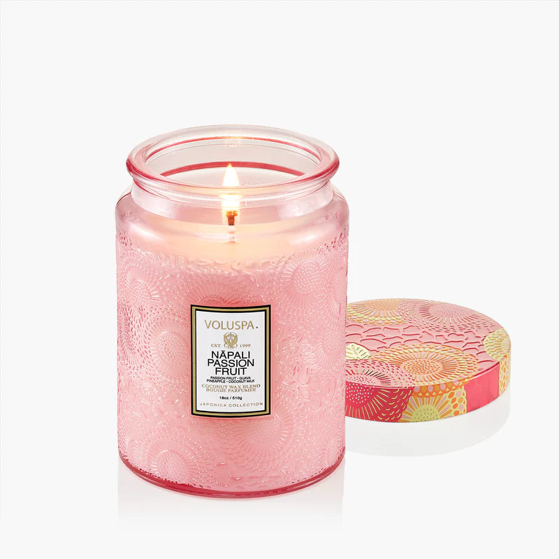 Large Jar Candle - Nāpali Passion Fruit