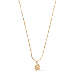 Four-Leaf Clover Necklace - Gold
