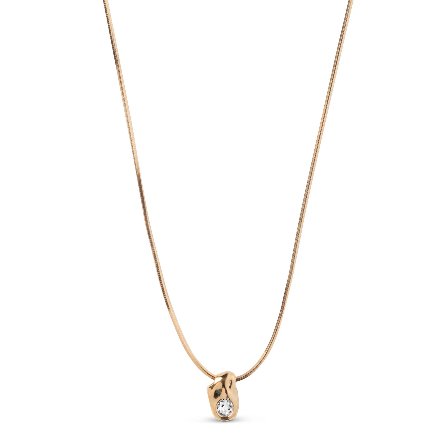 Masha Necklace - Clear Cz