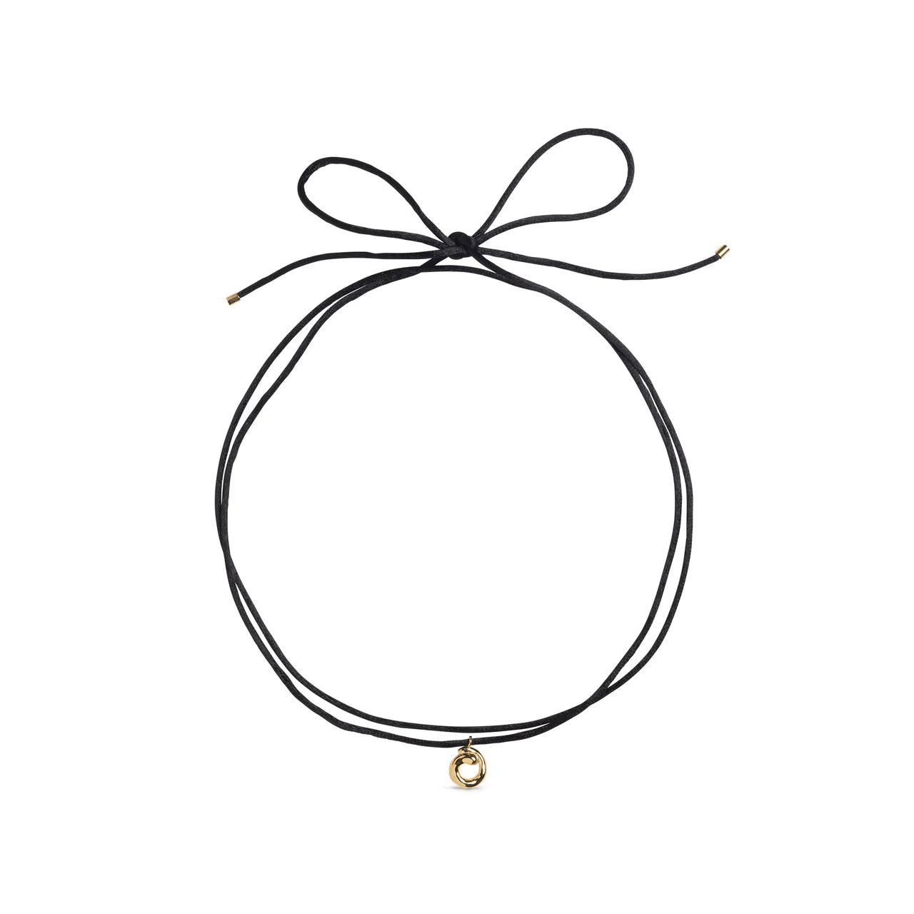 Sora Tie Necklace - Gold