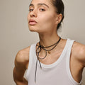 Sora Tie Necklace - Gold