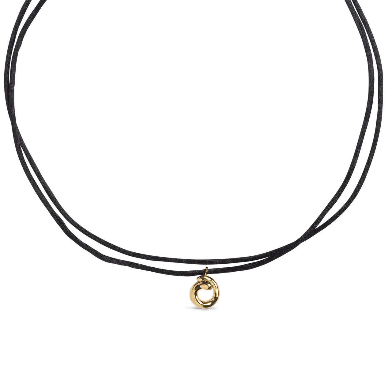 Sora Tie Necklace - Gold