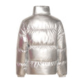 Nelli Puffer Jacket - Silver Metal