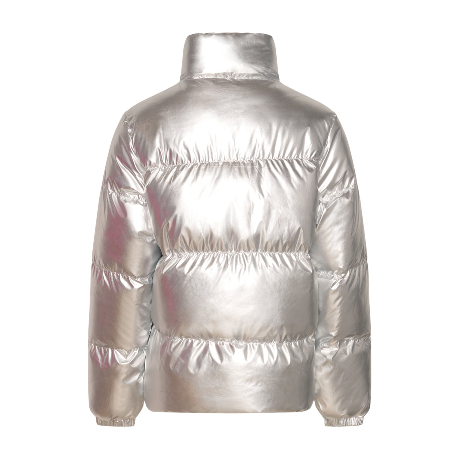 Nelli Puffer Jacket - Silver Metal