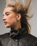 Sculpt Earrings - Gold