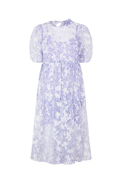 Nice Dress -  Purple Florals