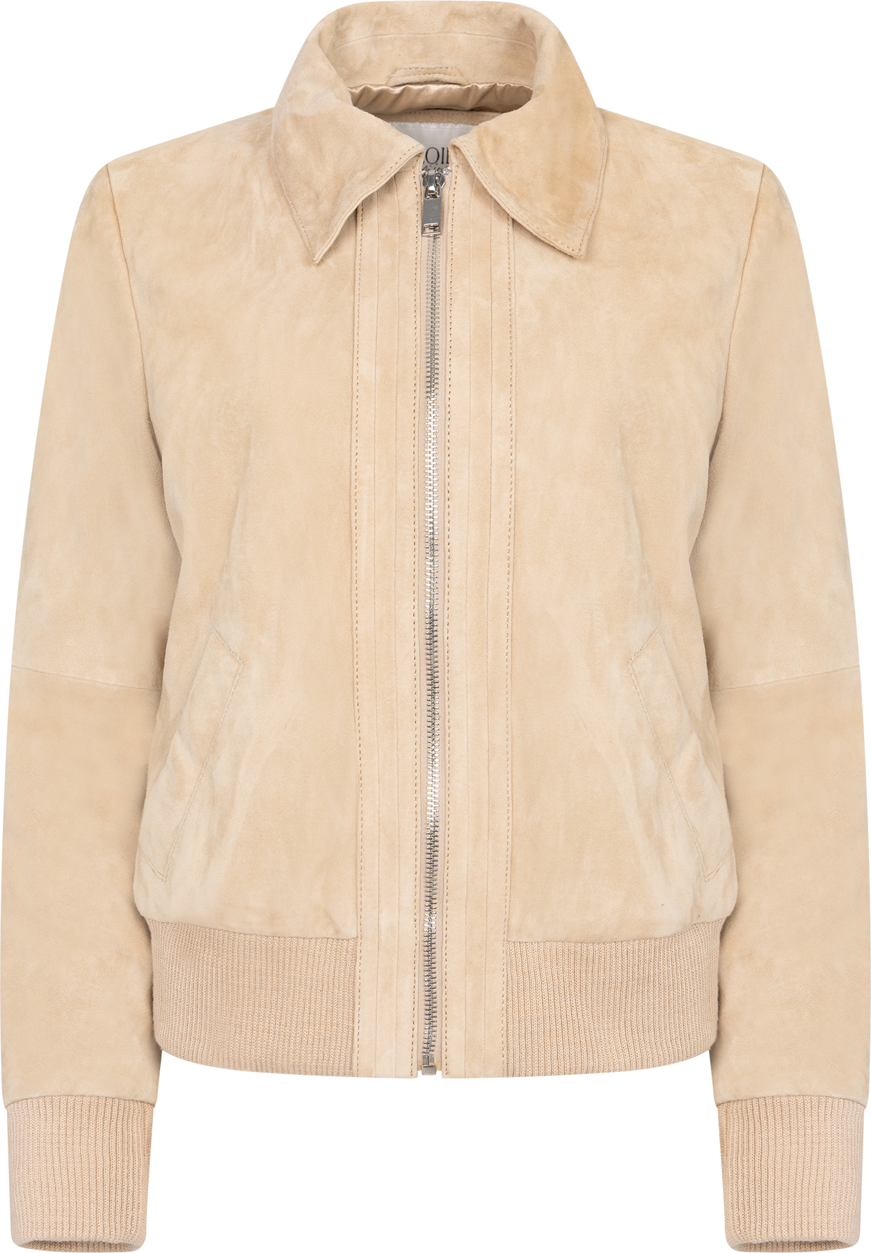 Nico Suede Jacket - Sand