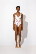 Nila Swimsuit - Soft Floral Vanilla