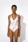 Nila Swimsuit - Soft Floral Vanilla